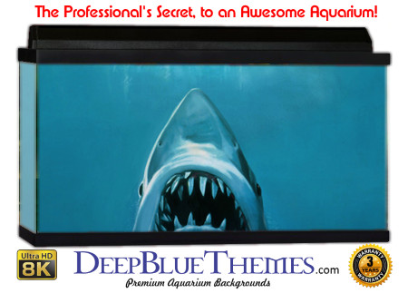 Buy Aquarium Background Shark Jaws Aquarium Background