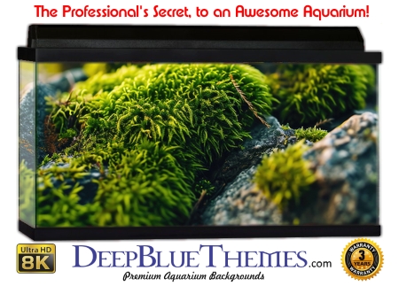 Buy Aquarium Background Moss 00010 Aquarium Background