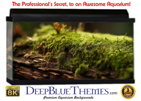 Buy Aquarium Background Moss 00015 Aquarium Background